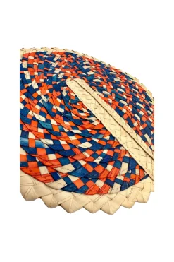 Sale Carolina Summer Fan Orange and Navy