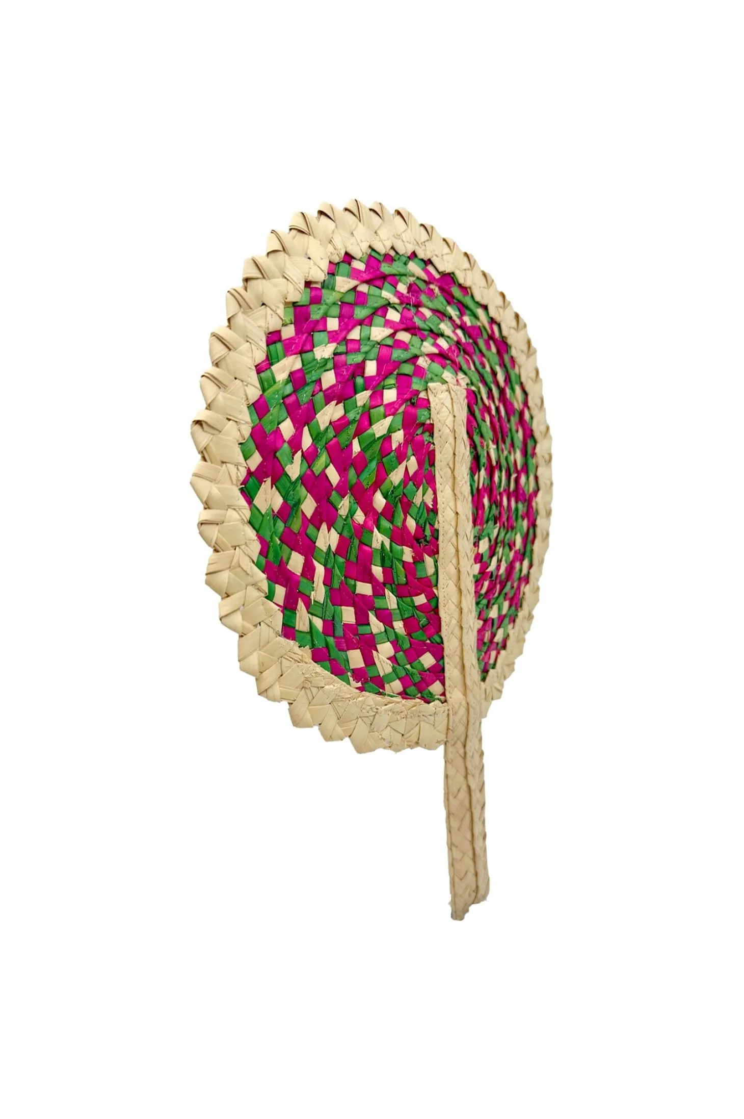 Cheap Carolina Summer Fan Pink and Emerald
