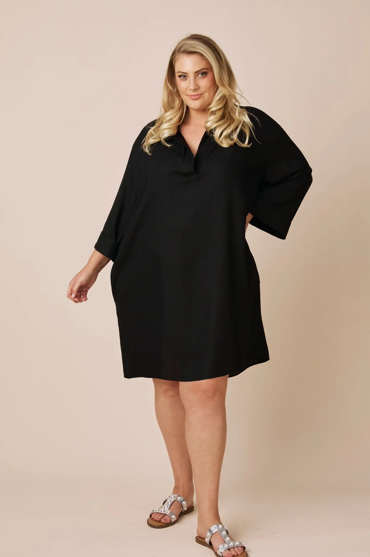 Clearance Carolina Tara Tunic Black