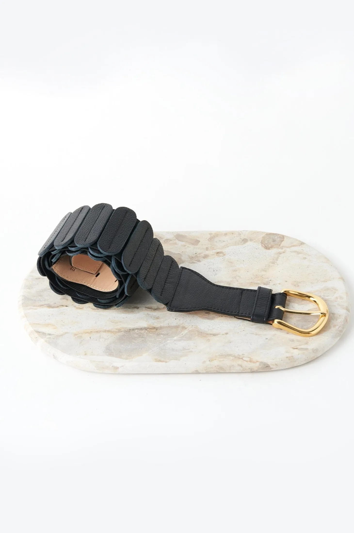 Discount Carolina Tatiana Elasticated Belt Black