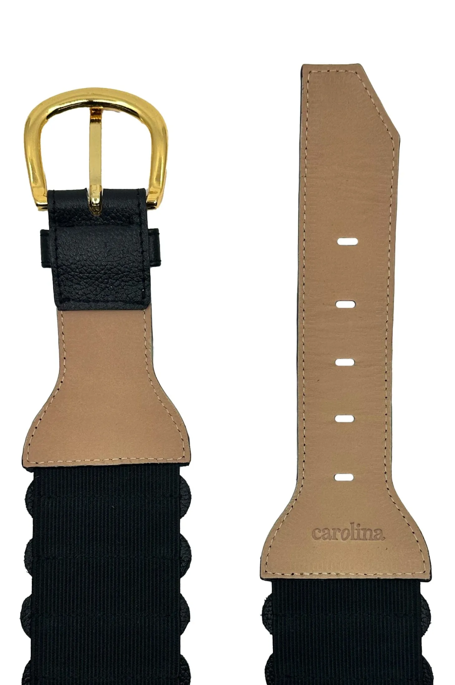 Discount Carolina Tatiana Elasticated Belt Black