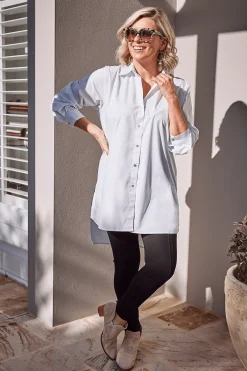 Cheap Carolina Tilly Dress Shirt White