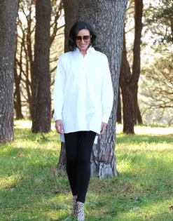 Cheap Carolina Tilly Dress Shirt White
