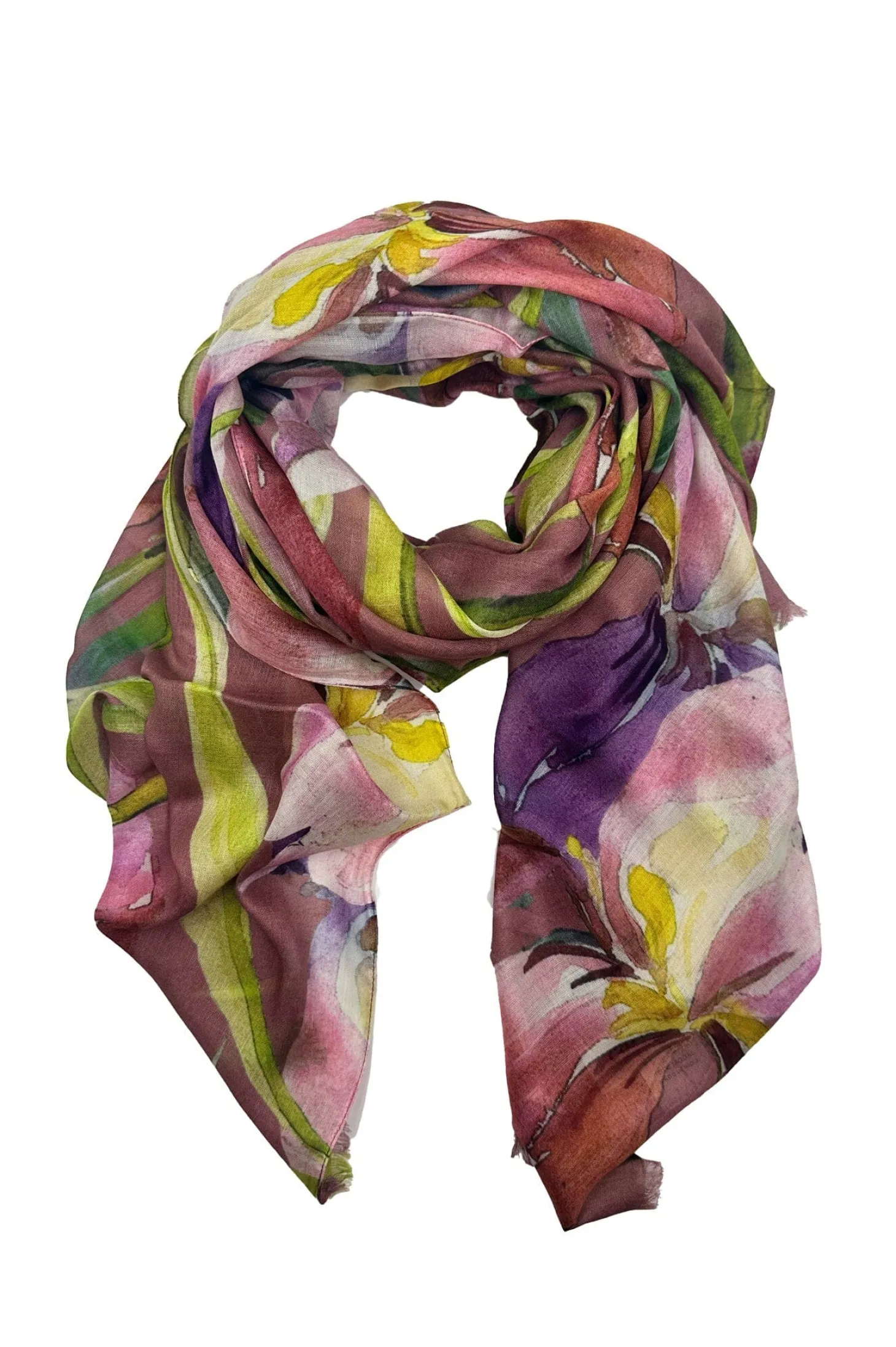 Discount Carolina Tulip Modal Scarf Rose