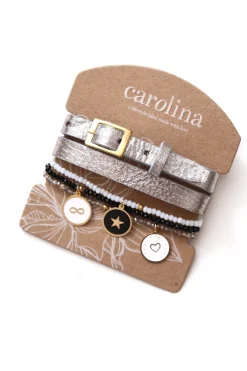 Shop Carolina Under the Stars Leather Bracelet