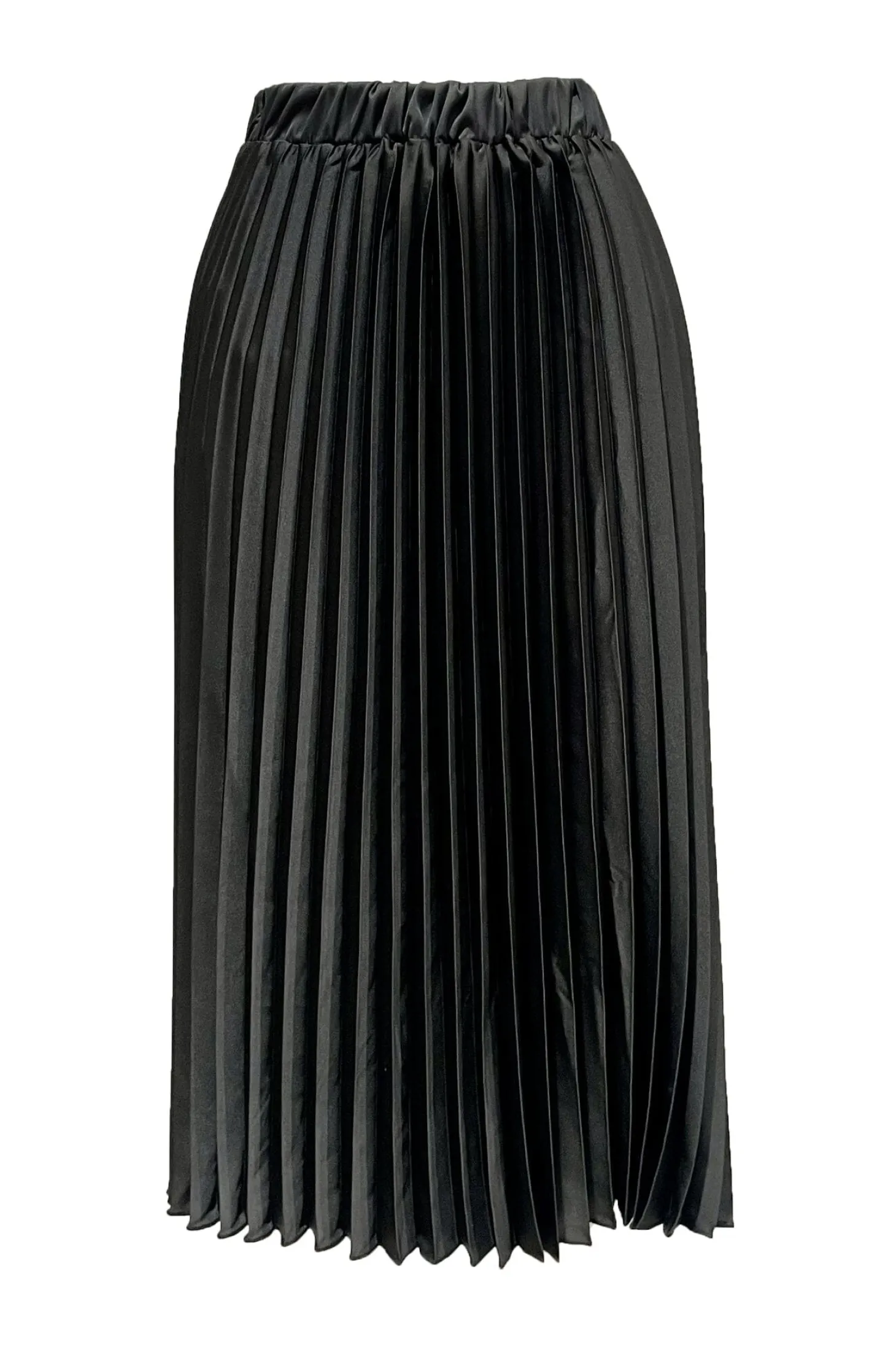 Hot Carolina Whitley Pleated Skirt Black